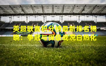 英超联赛积分榜最新排名揭晓：争冠与保级战况白热化